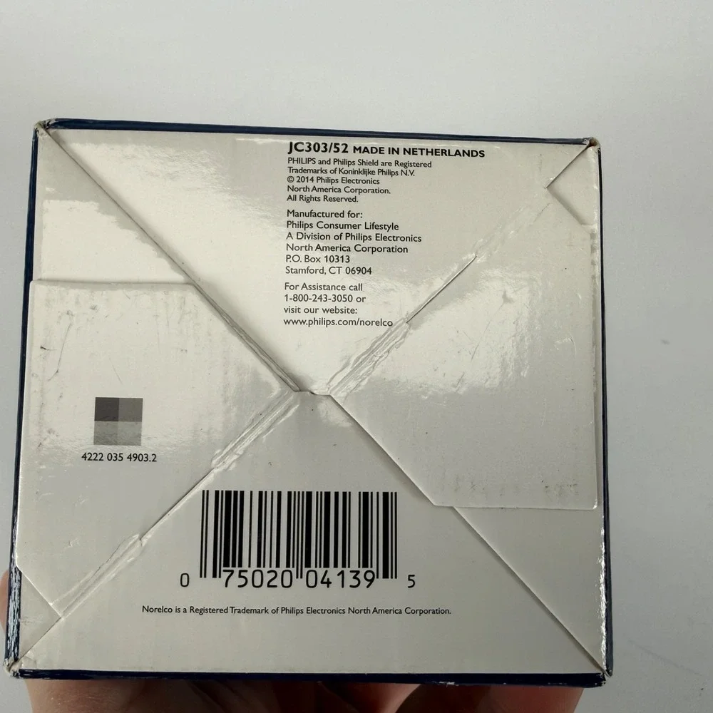 Philips Norelco SmartClean System Cleaning Cartridges 3 Pack JC303/52 Sealed